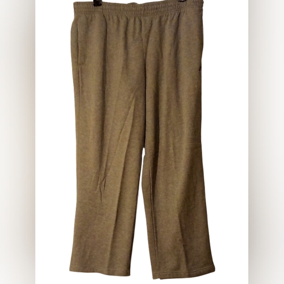 Russell - Gray Sweatpants, 2 Front & 1 Back Pocket W/ Velc-o, Wide Leg, XL 40-42 - Picture 9 of 9